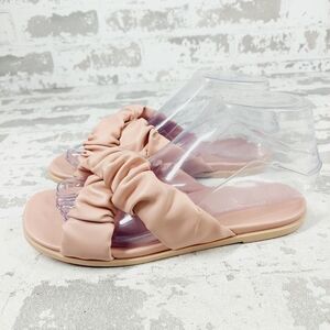 Abound Candra Pink Blush Slide Flip Flop Flat Sandals O178